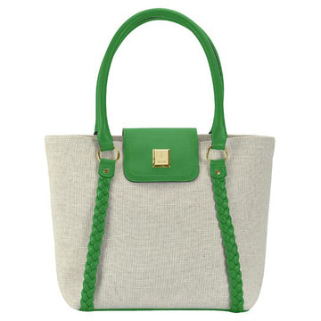 Vizzano 10023-1 Tote Bag in White/Green